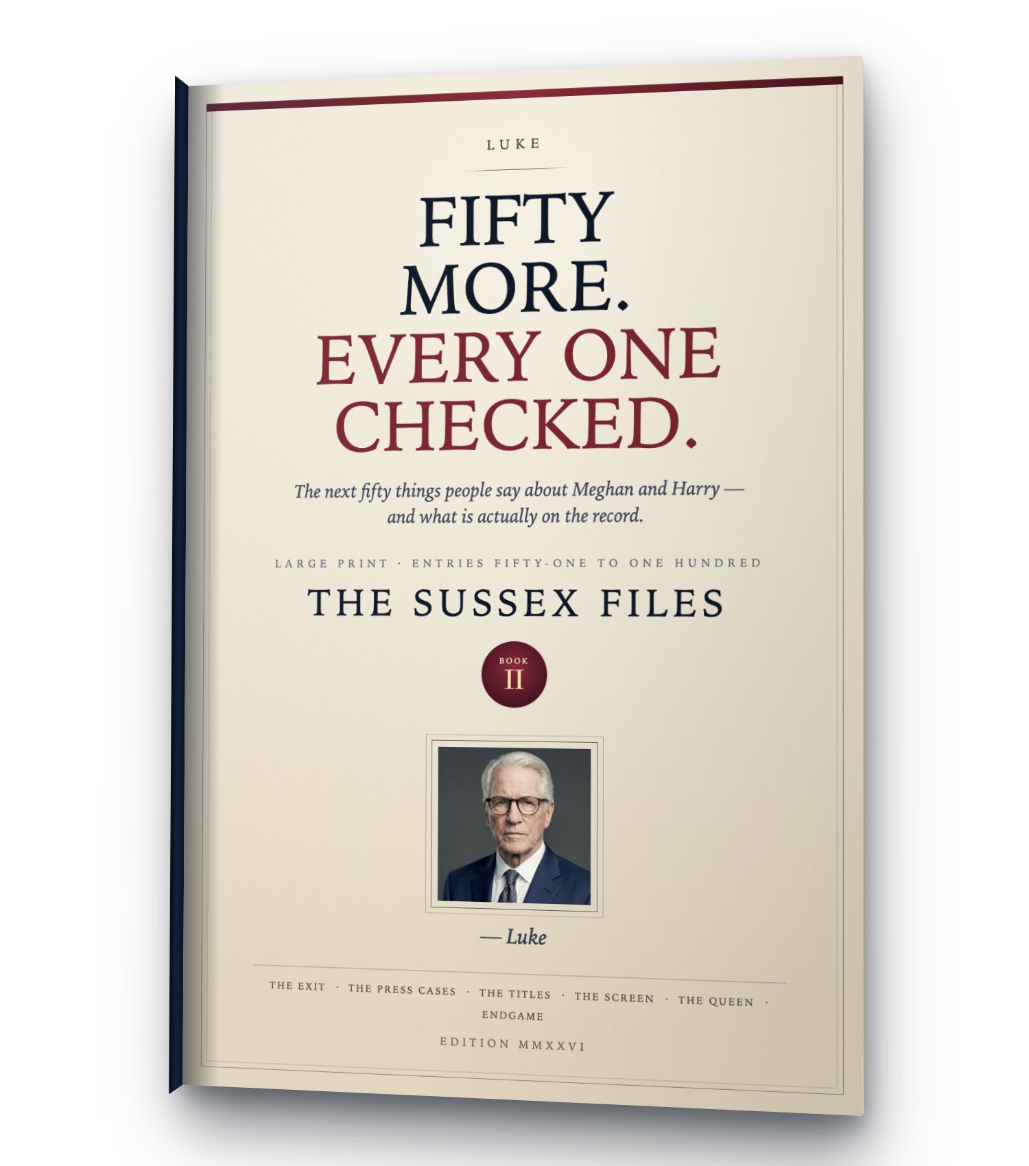 The Sussex Files, Book Two
