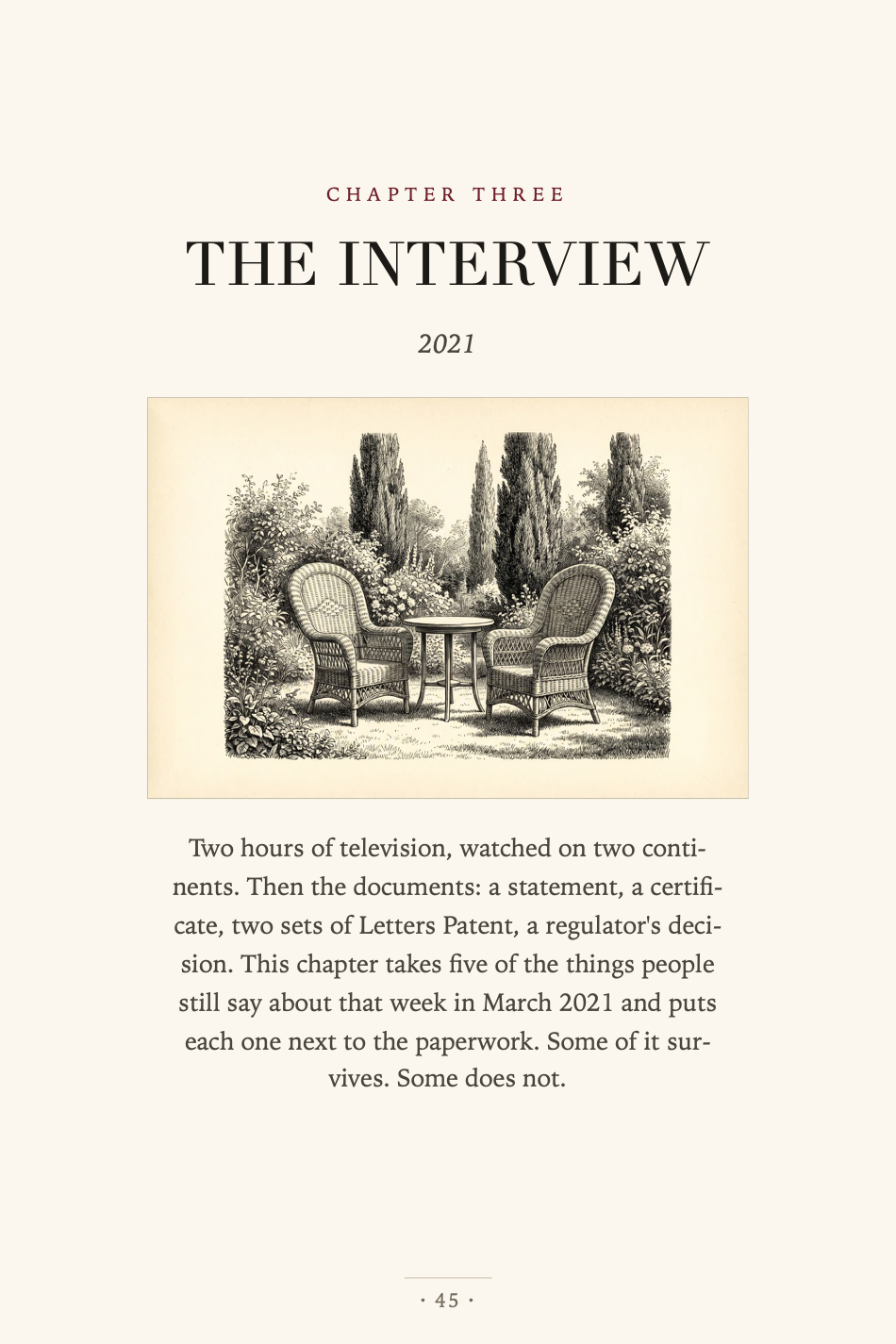 Page 45 of The Sussex Files: Book One